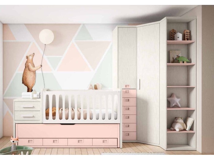 DORMITORIO JUVENIL UP COMPLETO REF.609